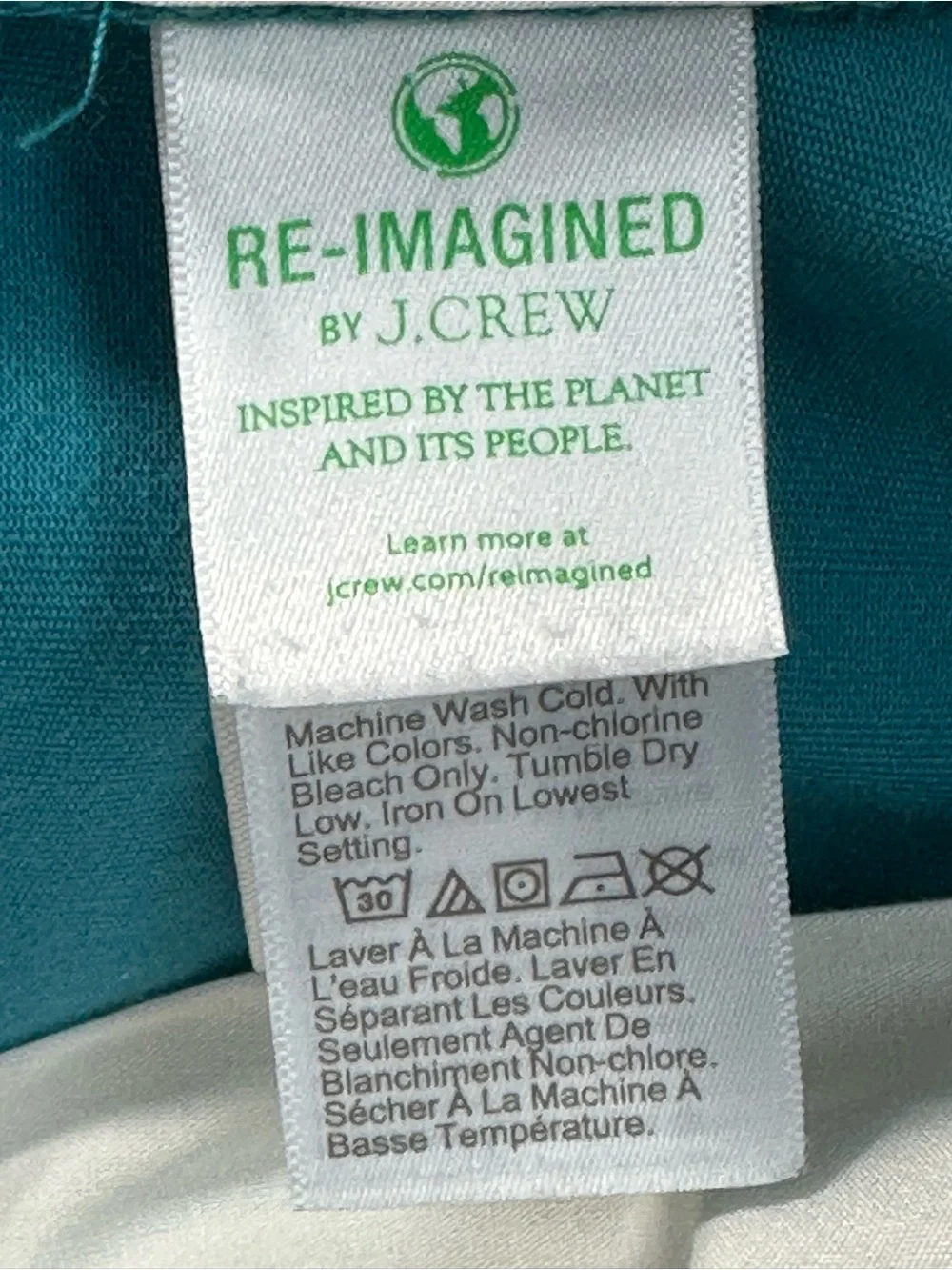 J. Crew Teal Flat-Front Men's Shorts 7” inseam